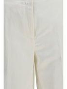 Toteme Easy Raw Edge Pants - White