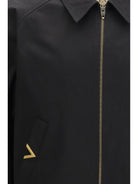 Valentino Collared Jacket - Black