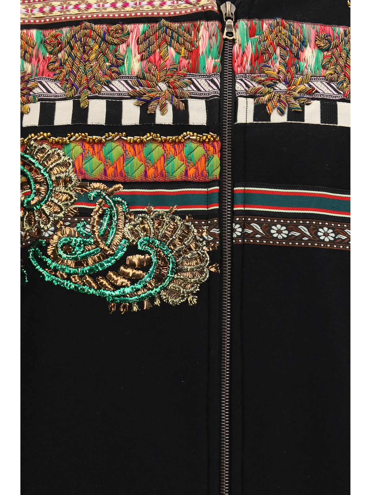 Dries Van Noten Embroidered and beaded Jacket - Black