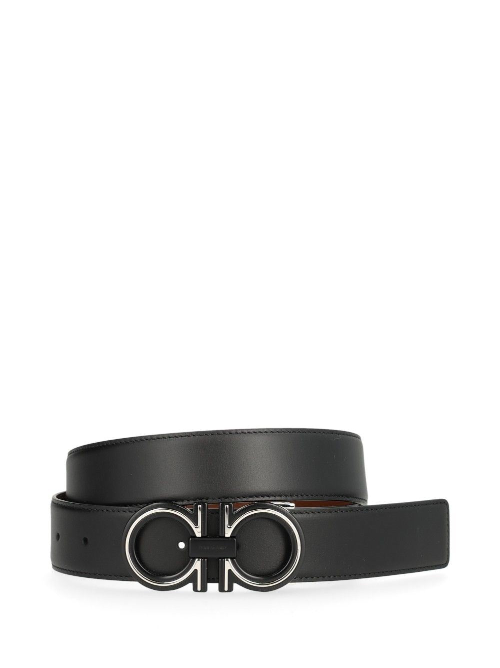 Ferragamo Reversible "Gancino" Belt - Multi