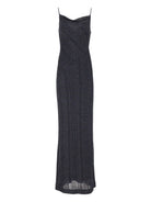 Missoni Long Dress In Lamé Viscose - Multi