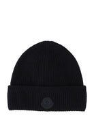 Moncler Cashmere Blend Hat - Black