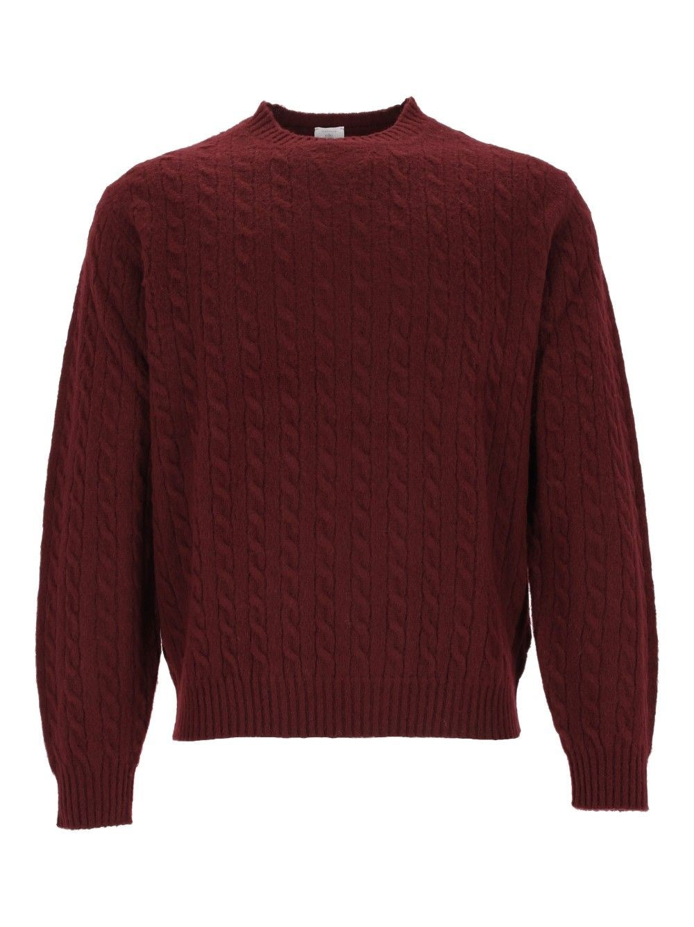 Eleventy Cable Knit Sweater - Bordeaux