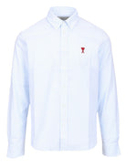 Ami Striped Shirt - Sky Blue