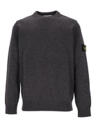 Stone Island Lambswool Crew Neck Sweater - Grey