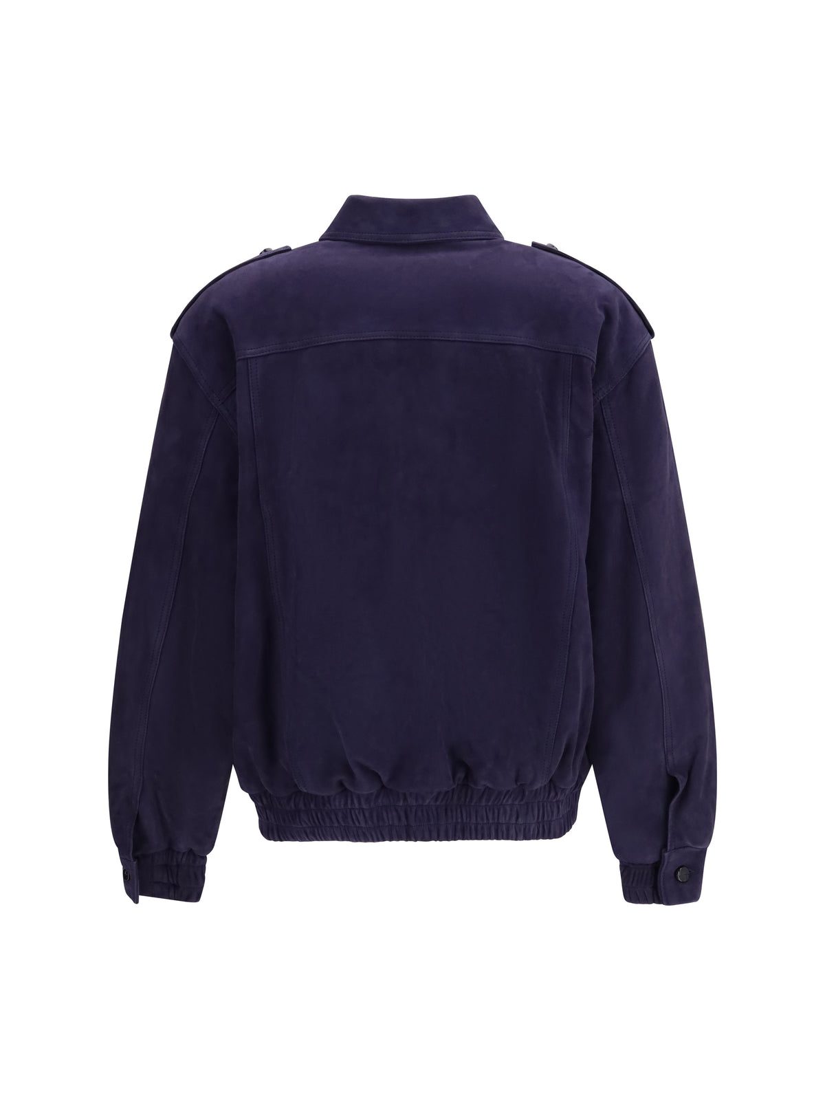 Blazé Milano Viva Charlie suede Bomber Jacket - Nuit