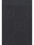 Gucci Scarf in wool and silk - Black