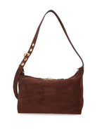 Miu Miu "Spirit" Suede Bag - Brown