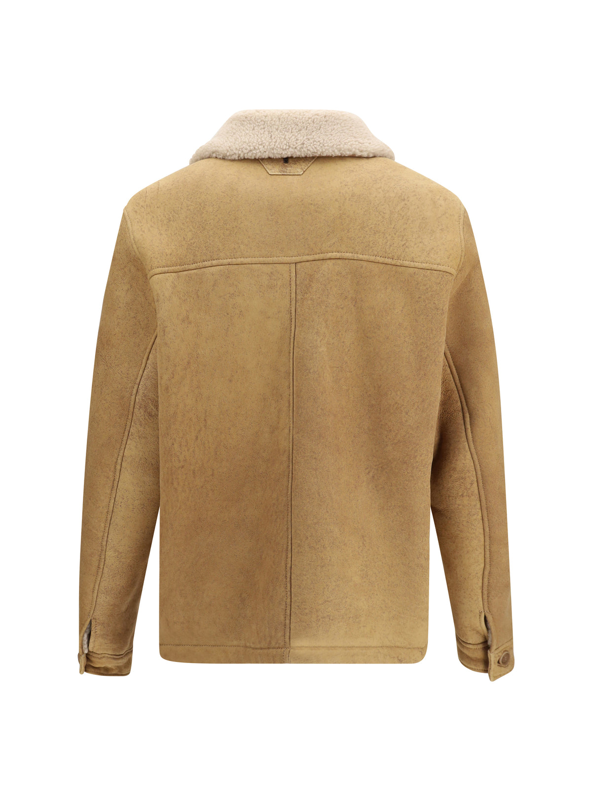 Salvatore Santoro Leather Jacket - Caramel/Beige