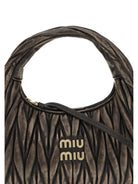 Miu Miu Wander Handbag in quilted leather - Caffe'