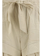 Marant Étoile Viscose and cotton Shorts - Ecru