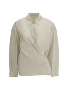 Lemaire Cotton blend Shirt - Light Cream
