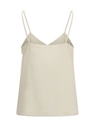 Fabiana Filippi Filo diamante spaghetti strap Top - Burro