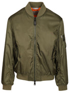 Balenciaga Bomber Jacket With Pockets - Green