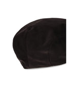 Dolce & Gabbana Velvet flat Cap - Ebony