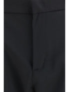 Laminar Wool-blend straight-leg Pants - Black