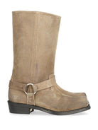 Golden Goose High Biker Boots - Beige