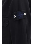 Stone Island Light Bull 1200002 Denim Jacket - Black
