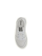 Fendi Match leather Sneakers - Uwhit+White Marr.Chi
