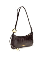 Jacquemus Le Bisou Perle Shoulder Bag - Dark Burgundy