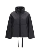 Max Mara The Cube Short Padded Jacket in water repellent canvas - Black