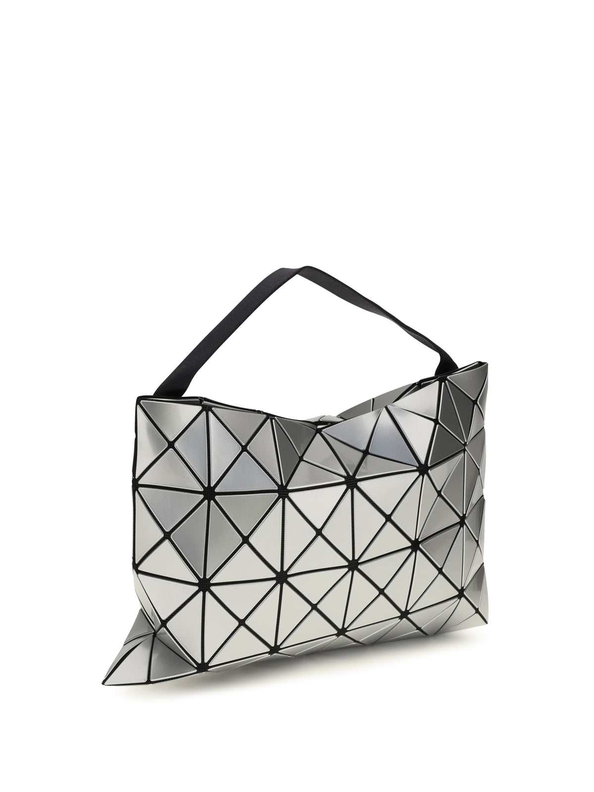 Bao Bao Issey Miyake Lucent Crossbody Bag - Silver
