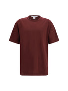Comme des Garçons SHIRT Short-sleeved cotton crewneck T-shirt - Purple