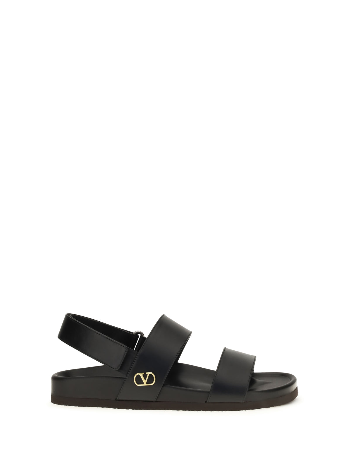 Valentino Garavani Studshield Sandals - Black