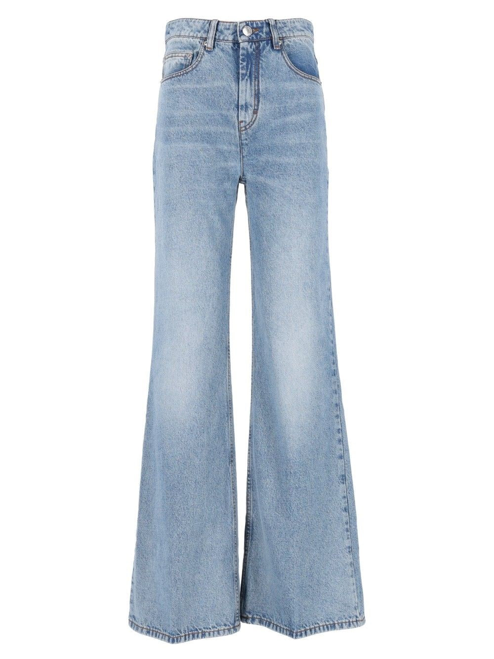 Ami Flare Cut Jeans - Blue