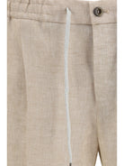 PT Torino Linen Pants - Beige Caldo