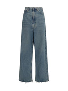 Maison Margiela Wide-leg Jeans - Ice Blue