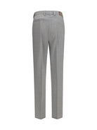 Brunello Cucinelli Dynamic wool Pants - Pearl