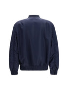 Valentino Nylon Jacket with ruffles - Navy Peony