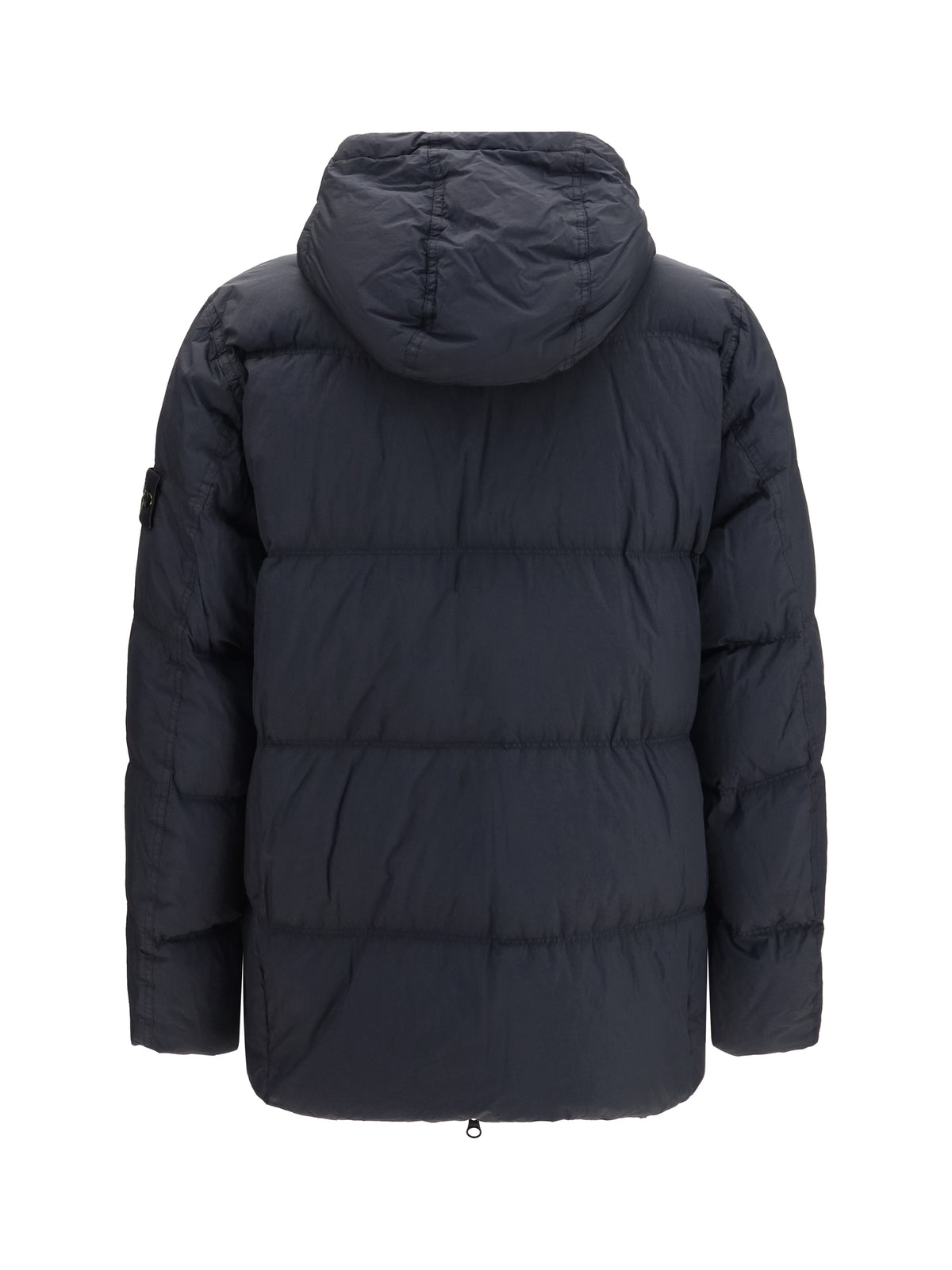Stone Island Crinkle Reps NY Down Jacket - Navy Blue