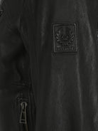Belstaff Lambskin V Racer Jacket - Black