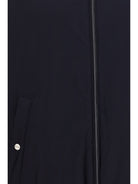 Herno Hooded zip Jacket - Blue Dark