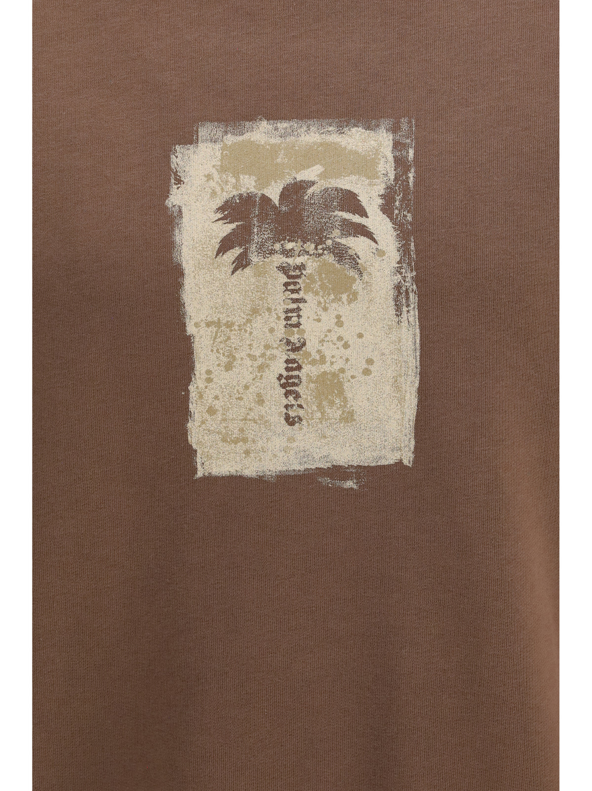 Palm Angels Palm Tree crewneck Sweatshirt - Brown - Khaki