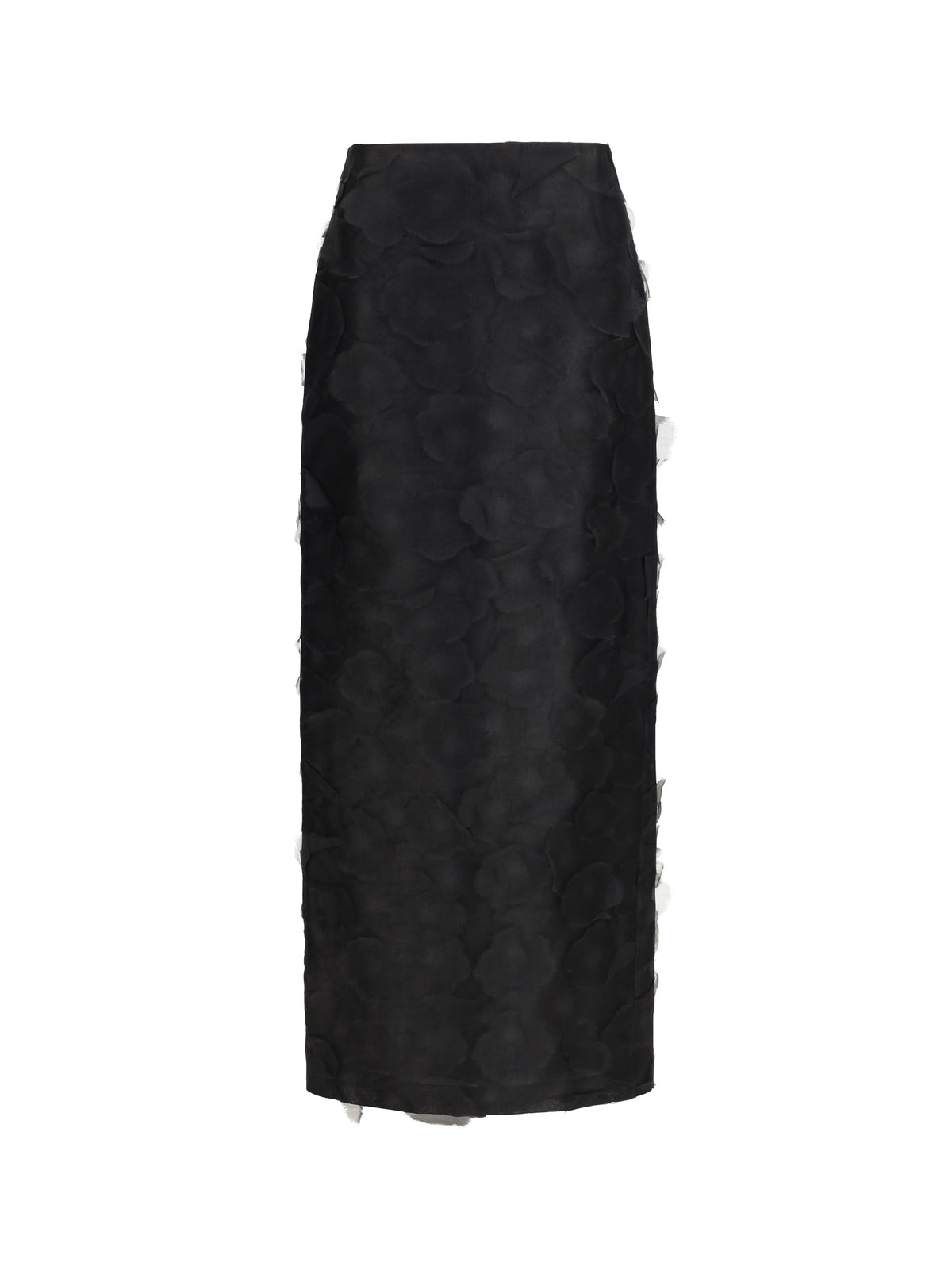 Max Mara Adepto long silk Skirt - Black