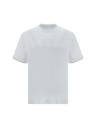 Brunello Cucinelli Cotton T-shirt - Bianco+Perla