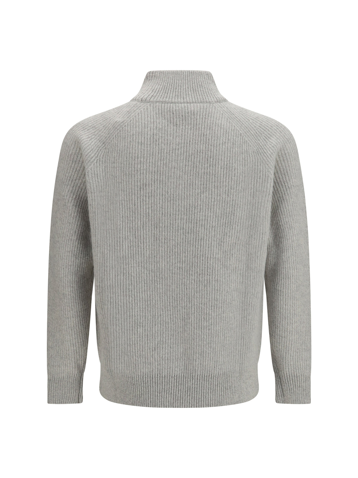 Lardini Wool and cashmere zip Sweater - 910Pa