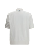 Thom Browne Cotton Polo - White