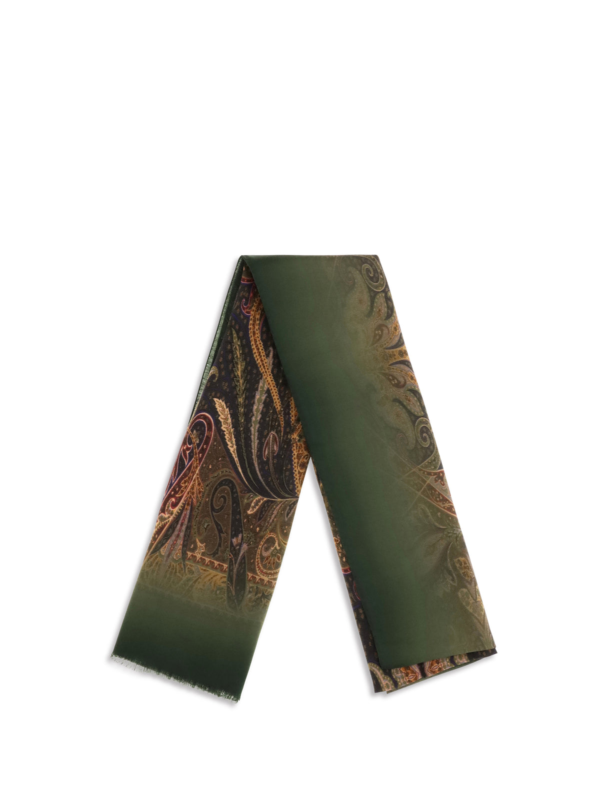 Etro Orfeo modal Scarf - Printed F.Do Green