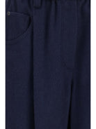 Brunello Cucinelli Stretch wool Pants - Blue