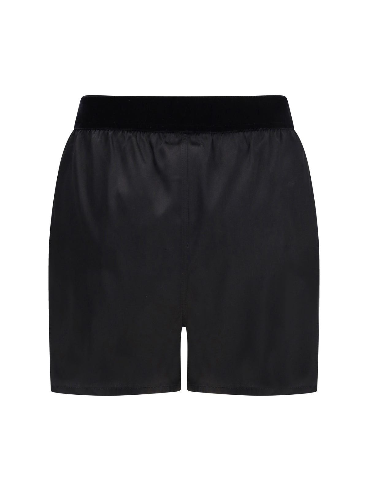 Tom Ford Stretch silk satin PJ Shorts - Black