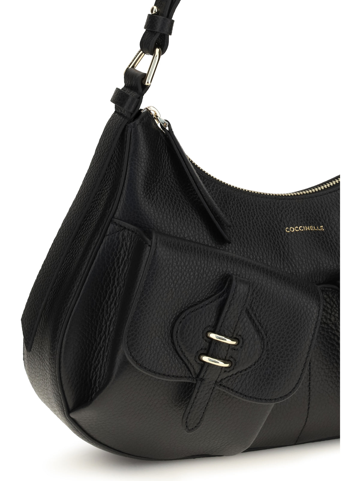 Coccinelle Small Boheme Shoulder Bag - Noir
