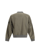C.P. Company Bi-TM Mixed Lens bomber Jacket - Gunmetal