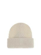 Moncler Alpaca-blend cable-knit Beanie - Natural