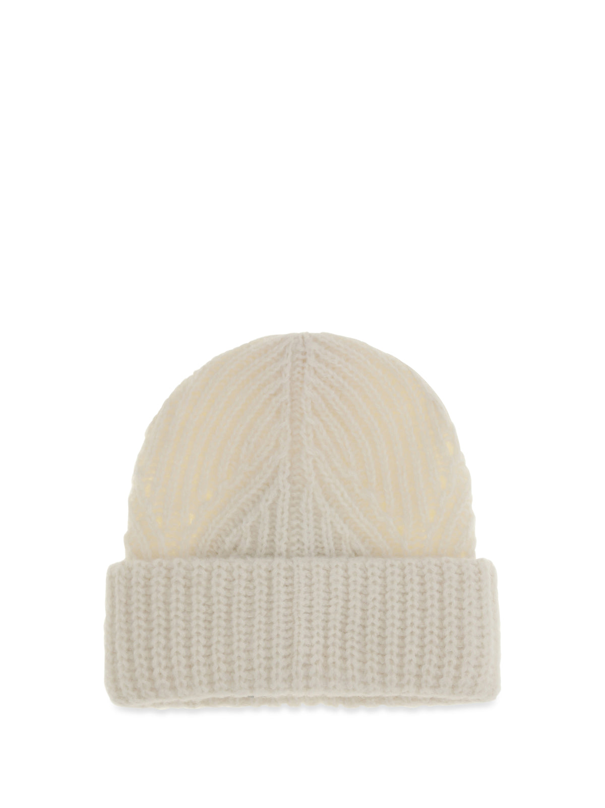 Moncler Alpaca-blend cable-knit Beanie - Natural