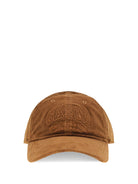 Ganni Corduroy Cap - Tortoise Shell