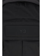Y-3 Logo Backpack - Black